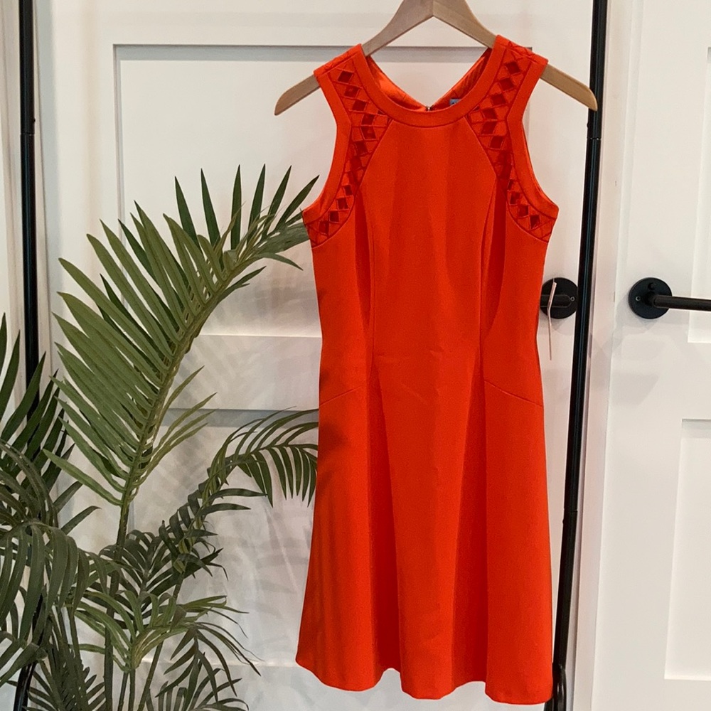 🌊NWT Antonio Melani Orange Cocktail Dress🌊